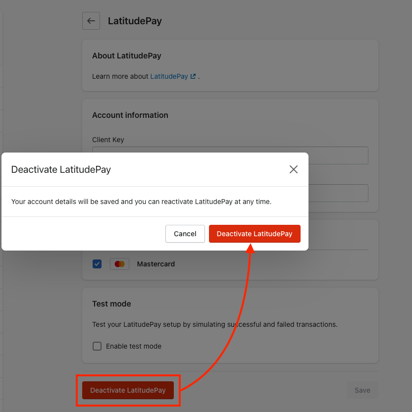 Shopify Deactivate Old Plugin